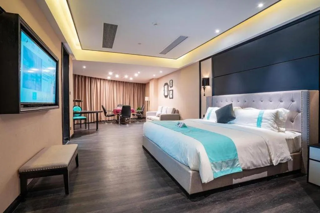 Bed in Xana Hotelle·Heyuan Hongxing Road