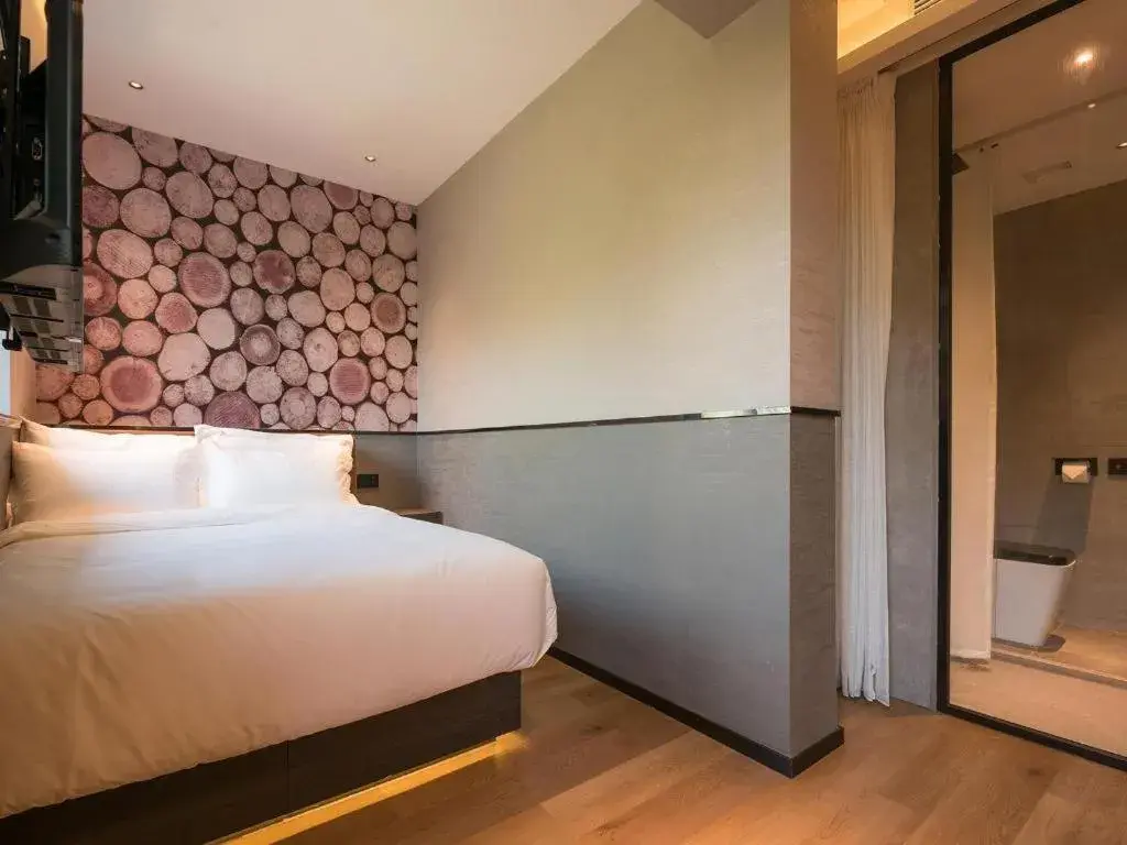 Bed in Zmax Hotel Beijing Wangjing Jiuxianqiao Xingji Bear Bed in Zmax Hotel Beijing Wangjing Jiuxianqiao Xingji Bear