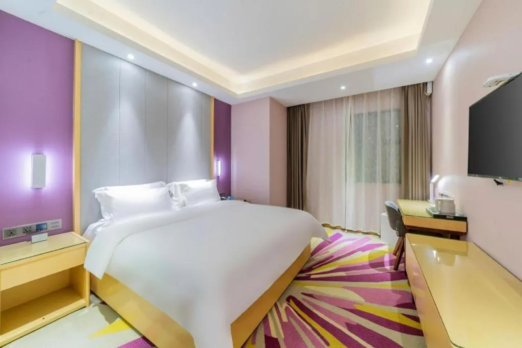 Bed in Lavande Hotel·Huizhou Zhongkai
