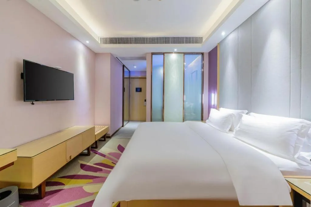 Bed in Lavande Hotel·Huizhou Zhongkai