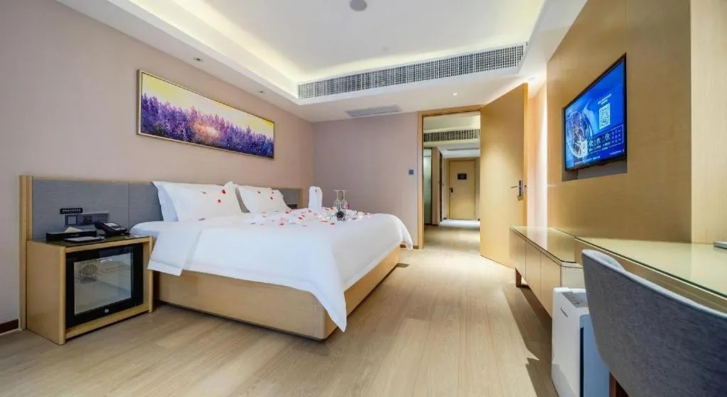 Bed in Lavande Hotel·Huizhou Zhongkai