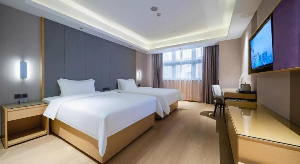 Bed in Lavande Hotel·Huizhou Zhongkai