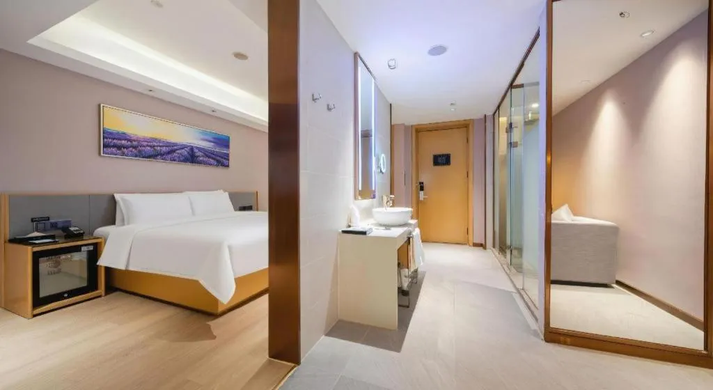 Bed in Lavande Hotel·Huizhou Zhongkai