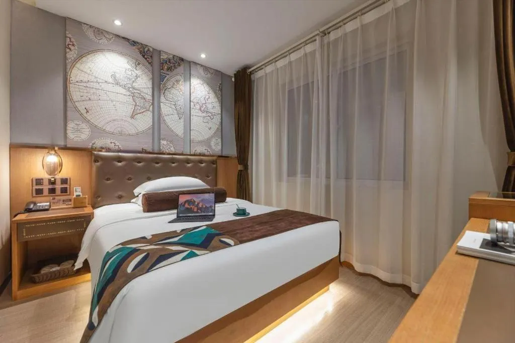 Bed in James Joyce Coffetel Hefei University of Technology