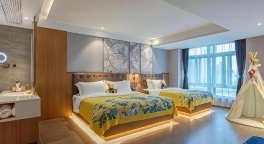 Bed in James Joyce Coffetel Hefei University of Technology