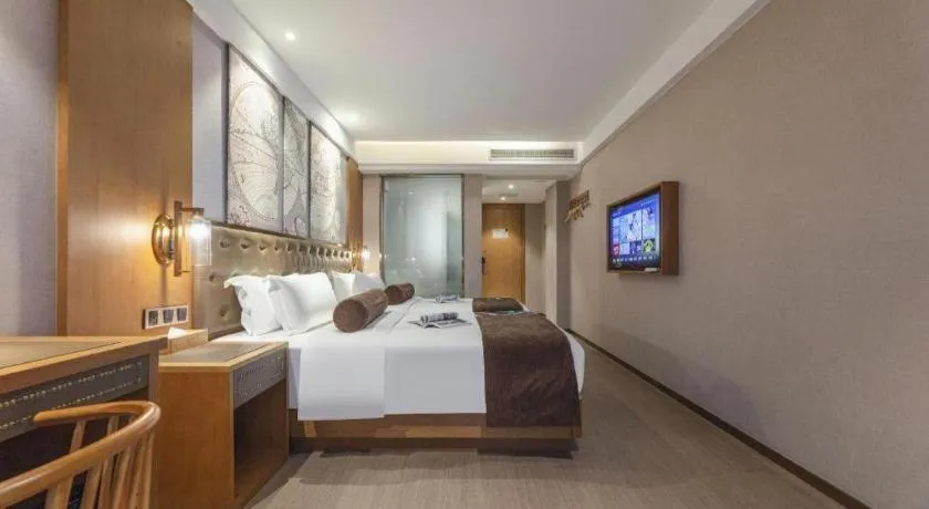 Bed in James Joyce Coffetel Hefei University of Technology