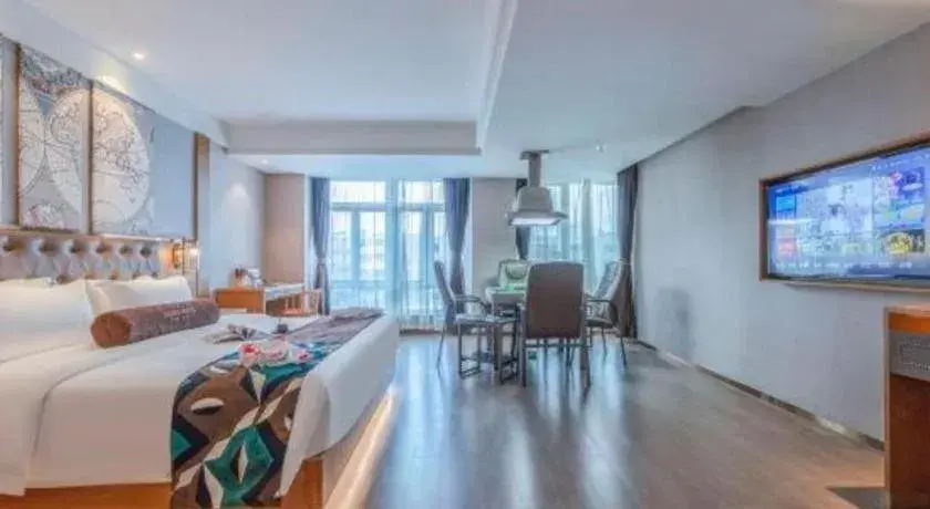 Bed in James Joyce Coffetel Hefei University of Technology Bed in James Joyce Coffetel Hefei University of Technology