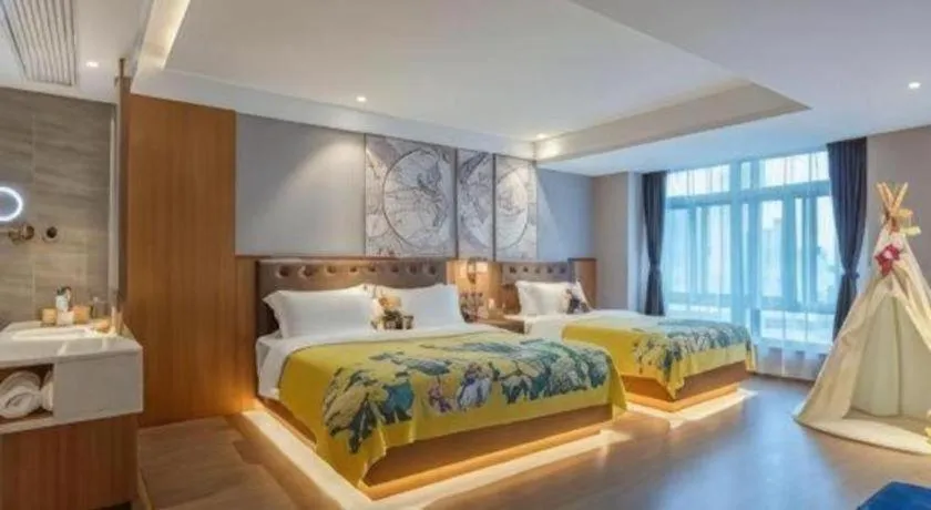 Bed in James Joyce Coffetel Hefei University of Technology