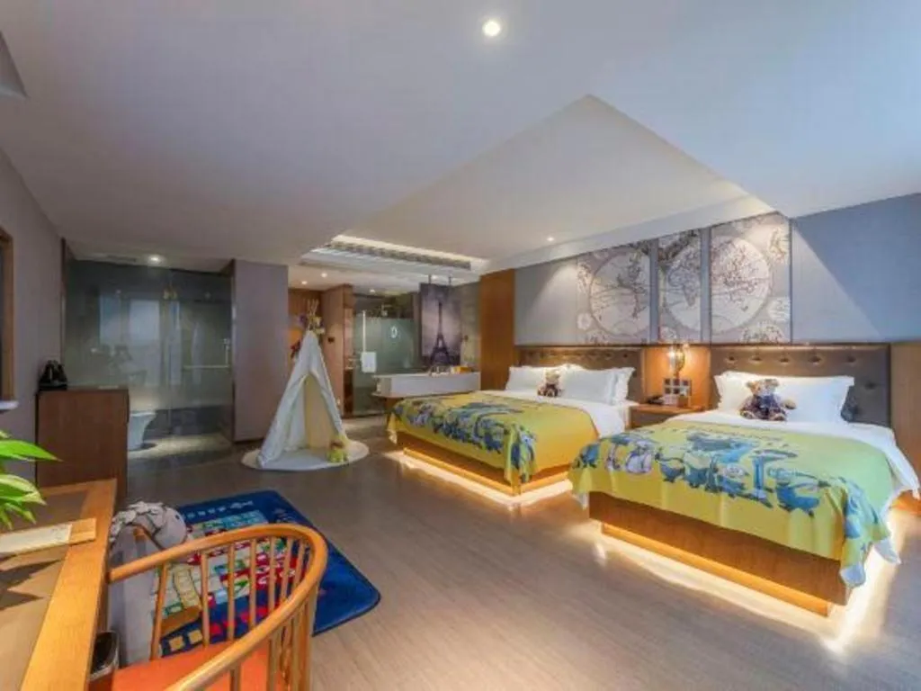 Bed in James Joyce Coffetel Hefei University of Technology