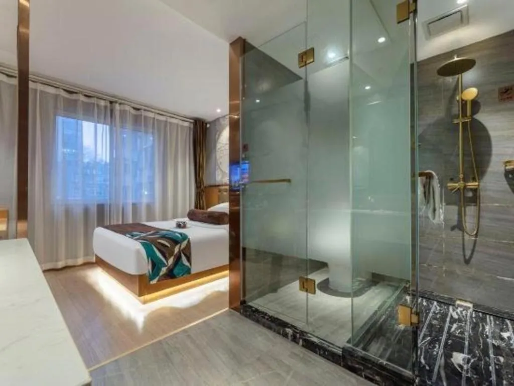 Bed in James Joyce Coffetel Hefei University of Technology