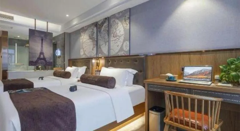 Bed in James Joyce Coffetel Hefei University of Technology