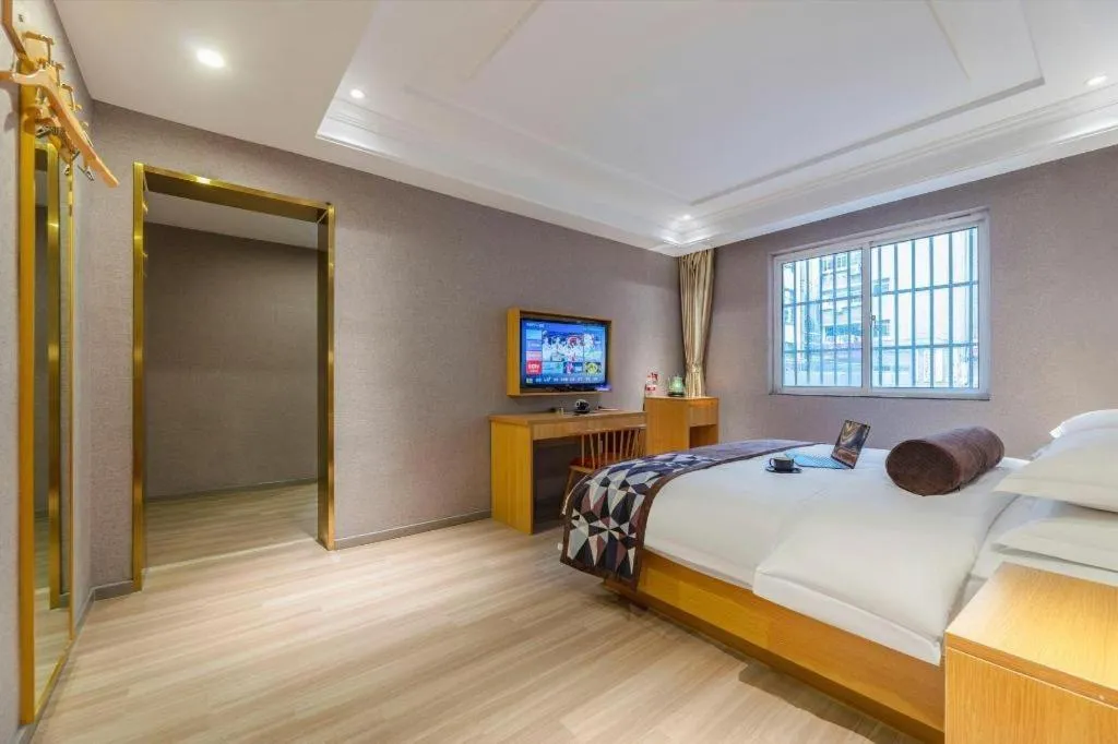 Bed in James Joyce Coffetel Hefei University of Technology