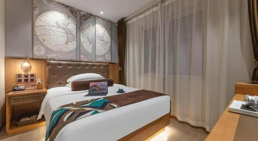 Bed in James Joyce Coffetel Hefei University of Technology