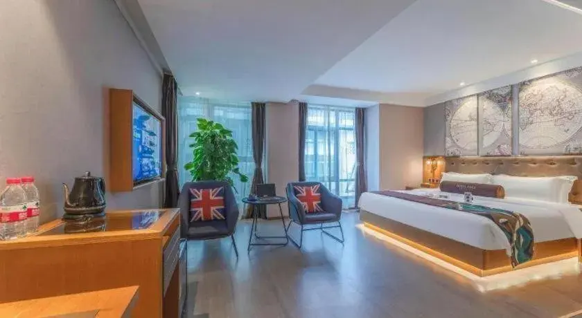 Bed in James Joyce Coffetel Hefei University of Technology Bed in James Joyce Coffetel Hefei University of Technology