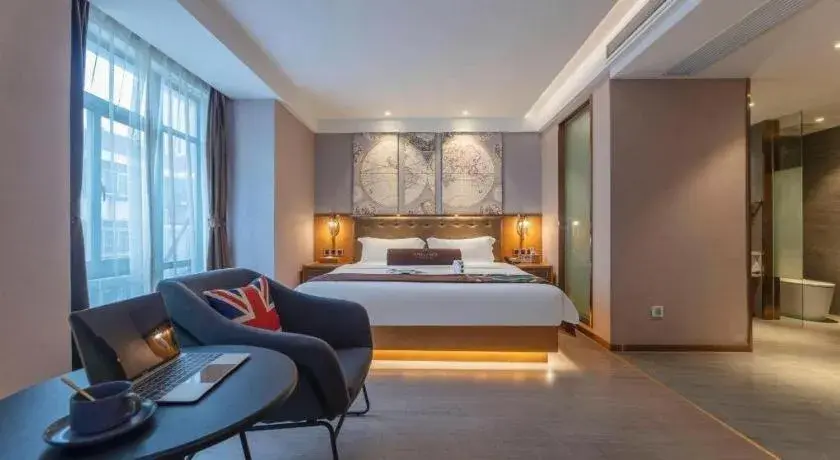 Bed in James Joyce Coffetel Hefei University of Technology Bed in James Joyce Coffetel Hefei University of Technology