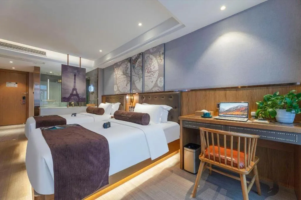 Bed in James Joyce Coffetel Hefei University of Technology