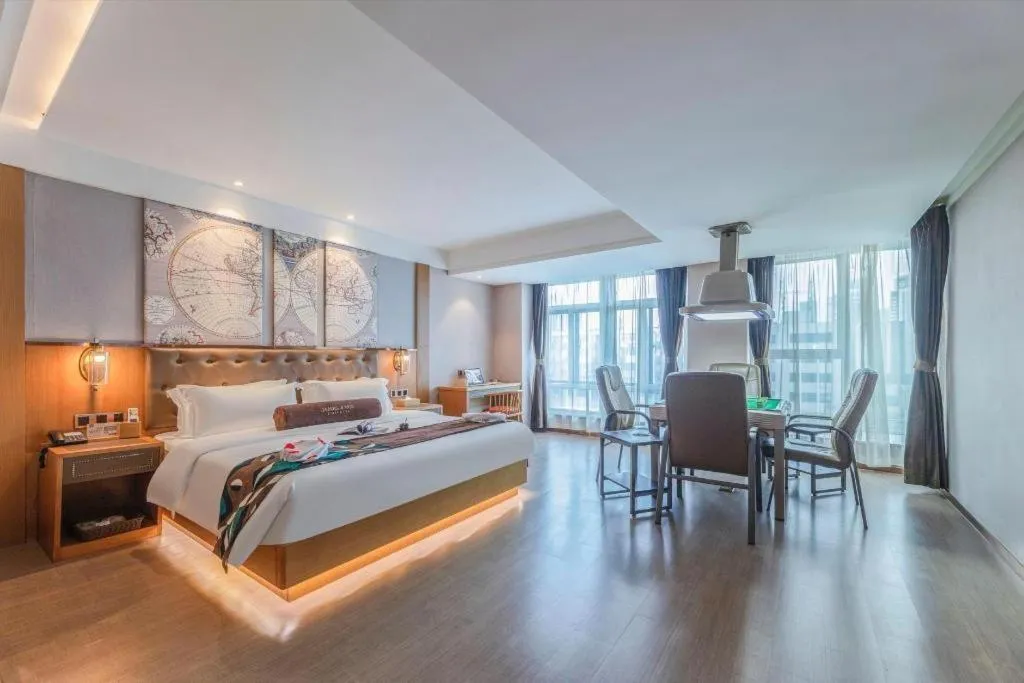 Bed in James Joyce Coffetel Hefei University of Technology