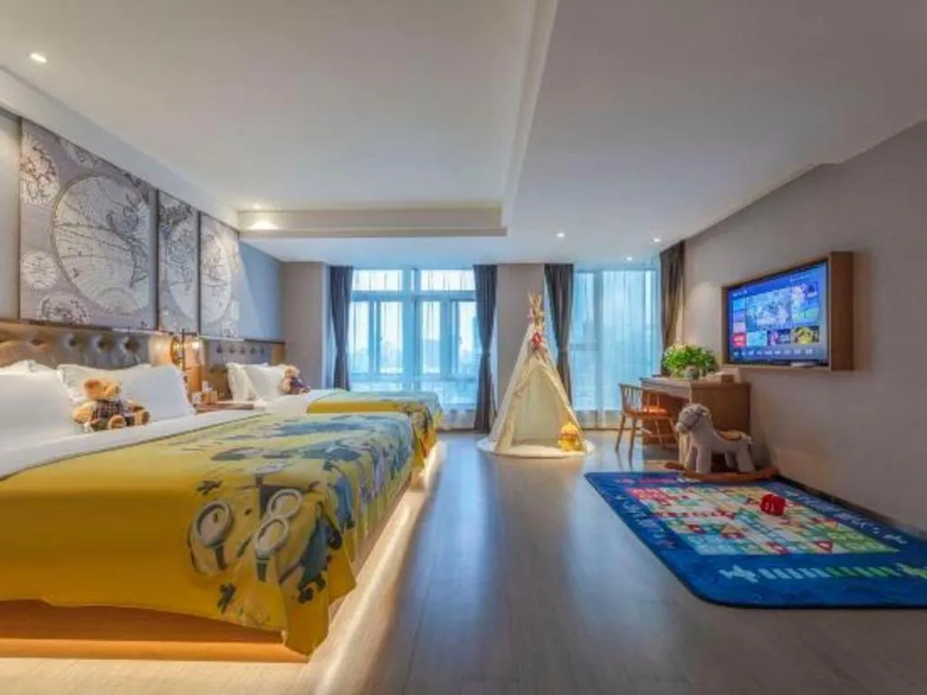 Bed in James Joyce Coffetel Hefei University of Technology