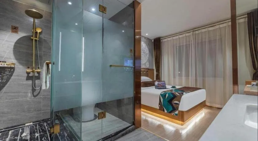 Bed in James Joyce Coffetel Hefei University of Technology