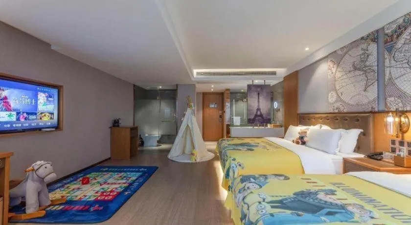 Bed in James Joyce Coffetel Hefei University of Technology