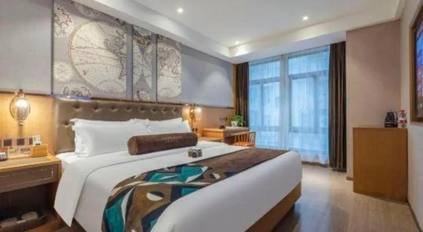 Bed in James Joyce Coffetel Hefei University of Technology