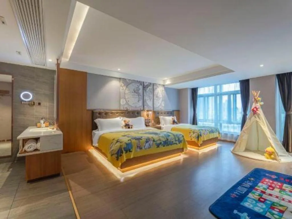 Bed in James Joyce Coffetel Hefei University of Technology