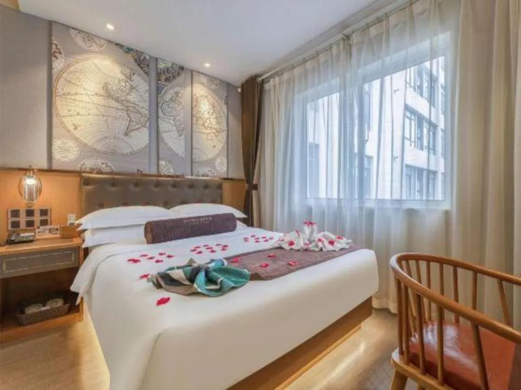 Bed in James Joyce Coffetel Hefei University of Technology