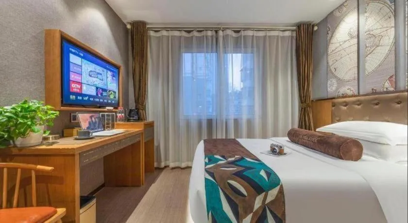 Bed in James Joyce Coffetel Hefei University of Technology