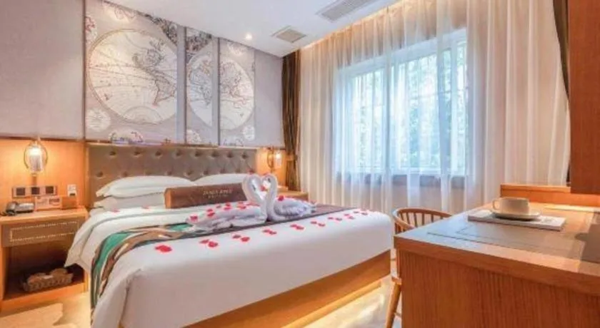 Bed in James Joyce Coffetel Hefei University of Technology