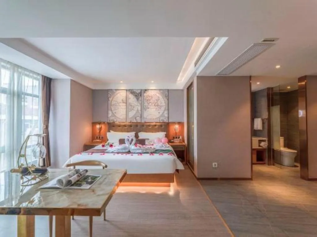 Bed in James Joyce Coffetel Hefei University of Technology