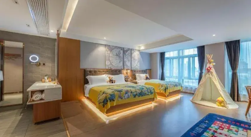 Bed in James Joyce Coffetel Hefei University of Technology Bed in James Joyce Coffetel Hefei University of Technology