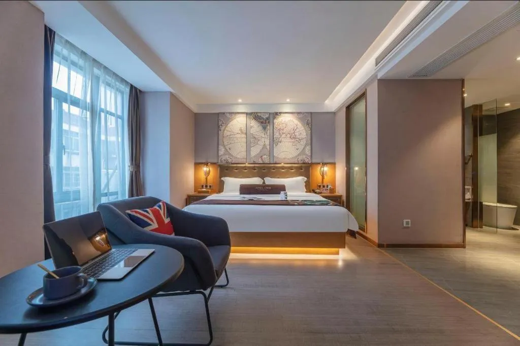 Bed in James Joyce Coffetel Hefei University of Technology