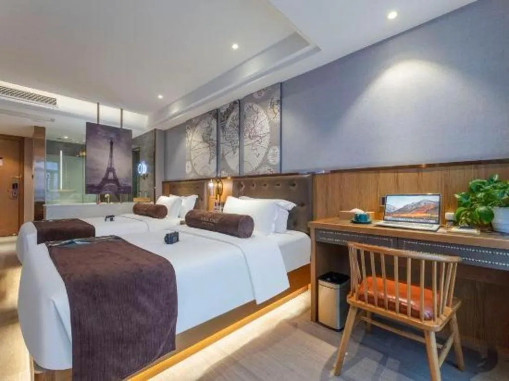 Bed in James Joyce Coffetel Hefei University of Technology