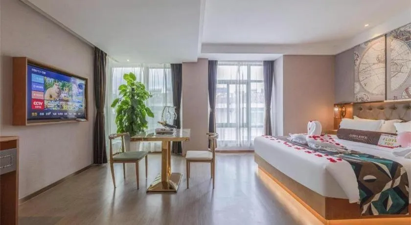 Bed in James Joyce Coffetel Hefei University of Technology