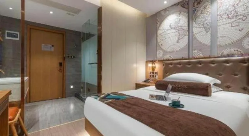 Bed in James Joyce Coffetel Hefei University of Technology