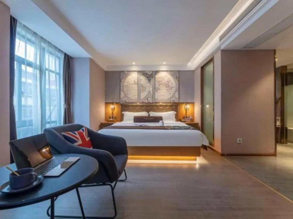 Bed in James Joyce Coffetel Hefei University of Technology