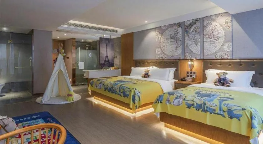 Bed in James Joyce Coffetel Hefei University of Technology