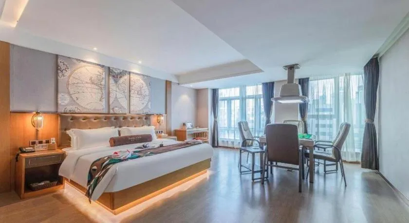 Bed in James Joyce Coffetel Hefei University of Technology