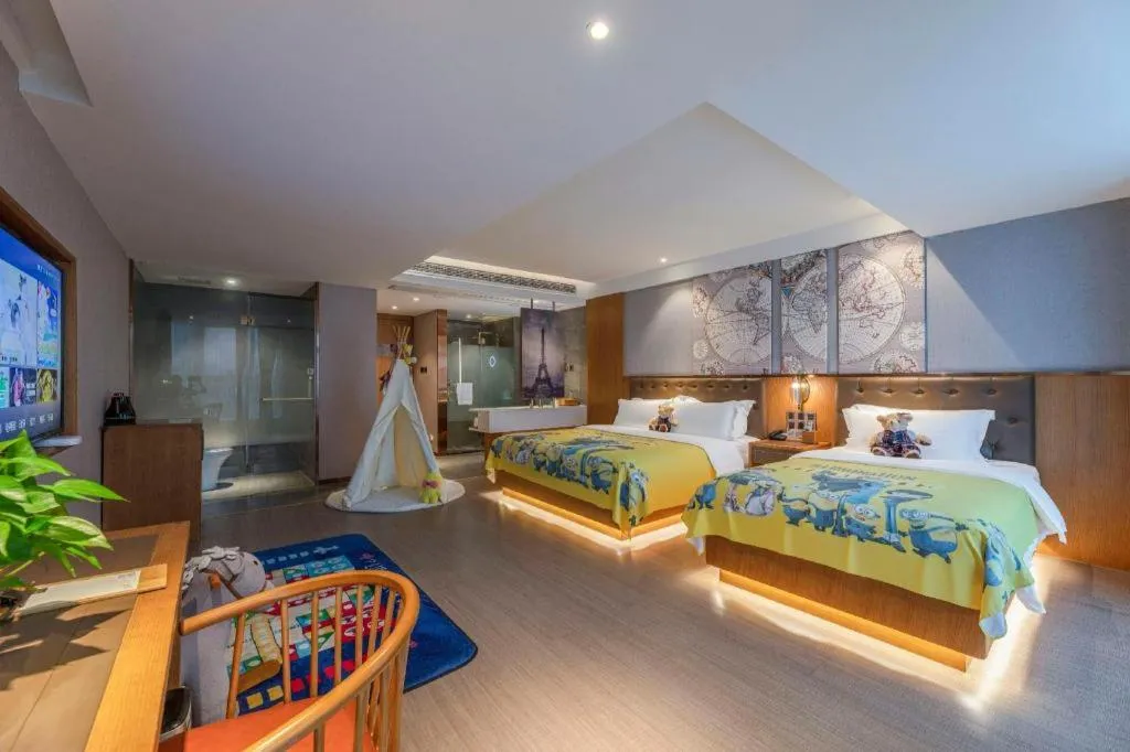 Bed in James Joyce Coffetel Hefei University of Technology