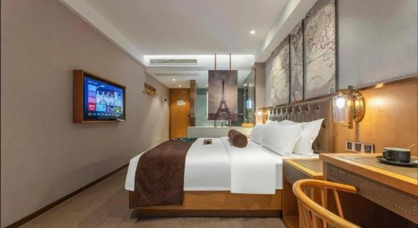 Bed in James Joyce Coffetel Hefei University of Technology