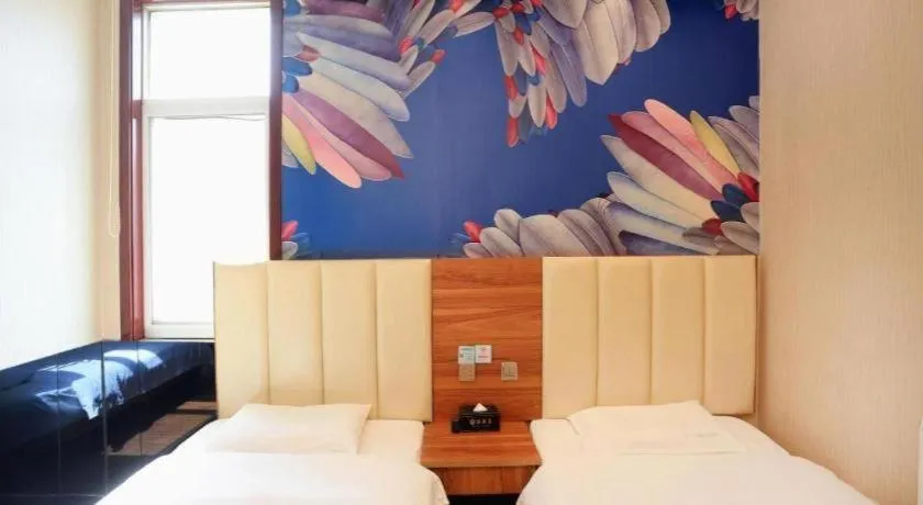 Bed in PAI Hotel Huayin Huashan Mountain Scenic Spot Ancient Street
