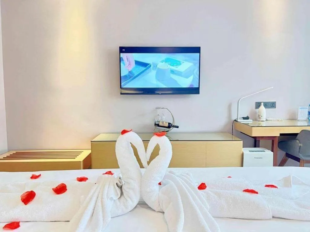 Bed in Lavande Hotel·Yichun Wanda, High Speed Railway Station