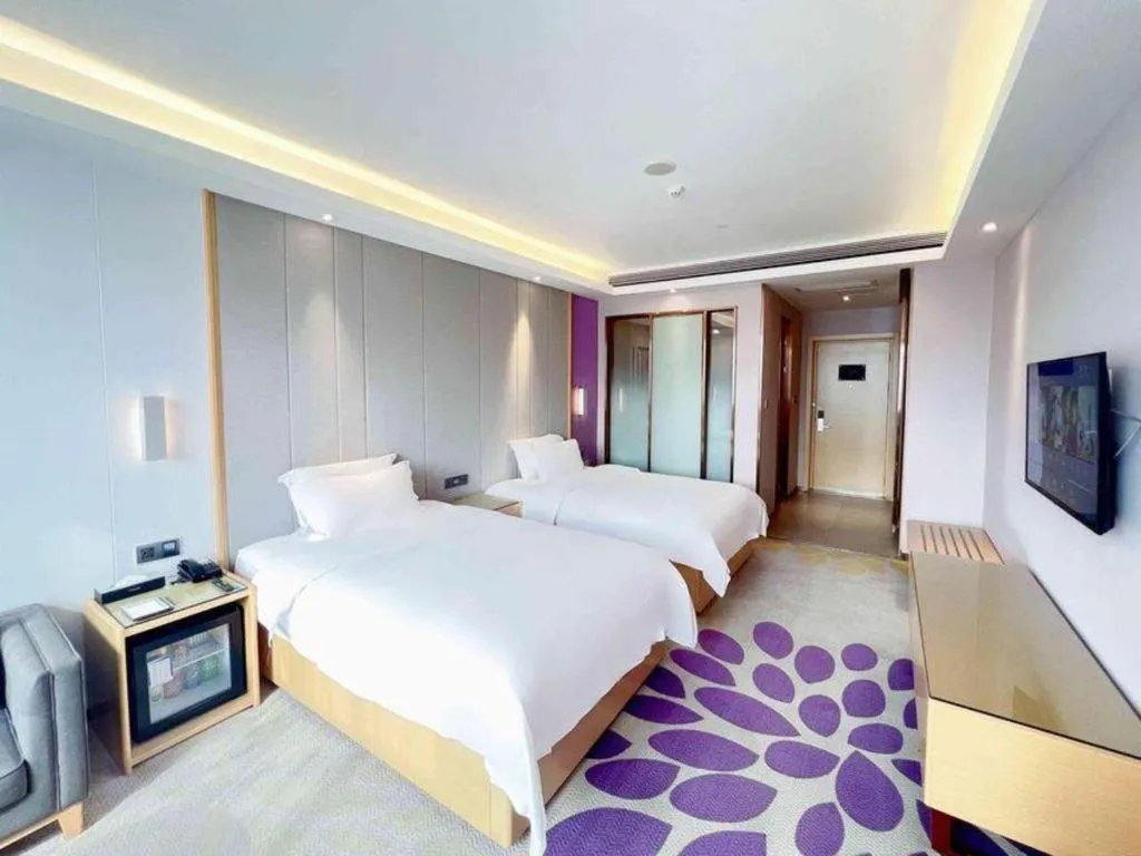Bed in Lavande Hotel·Yichun Wanda, High Speed Railway Station