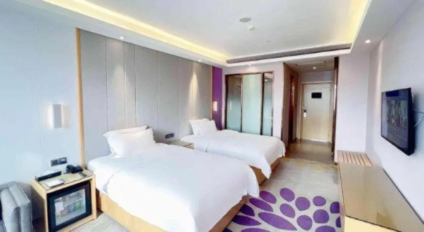 Bed in Lavande Hotel·Yichun Wanda, High Speed Railway Station