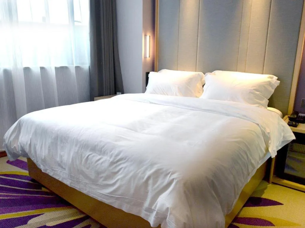 Bed in Lavande Hotel·Yichun Wanda, High Speed Railway Station