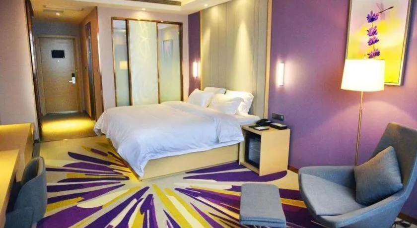 Bed in Lavande Hotel·Yichun Wanda, High Speed Railway Station