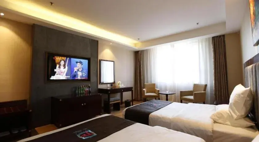 Bed in PAI Hotel·Changchun Jilin DaLu Bed in PAI Hotel·Changchun Jilin DaLu