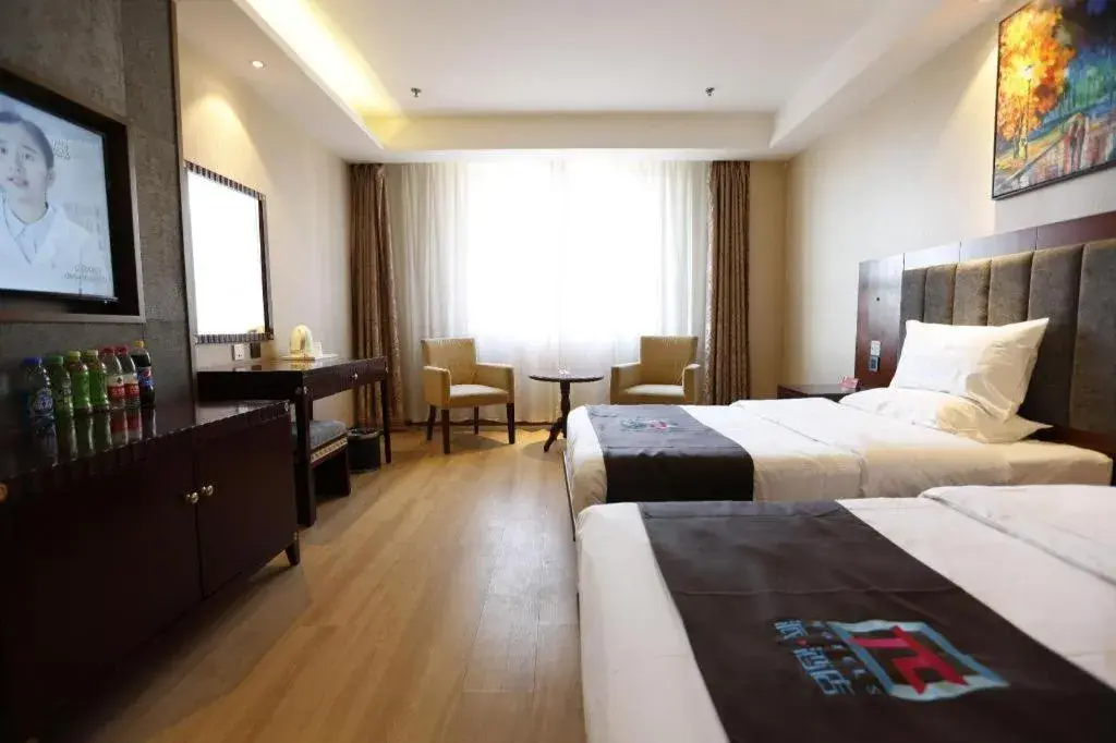 Bed in PAI Hotel·Changchun Jilin DaLu Bed in PAI Hotel·Changchun Jilin DaLu