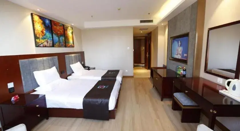 Bed in PAI Hotel·Changchun Jilin DaLu Bed in PAI Hotel·Changchun Jilin DaLu