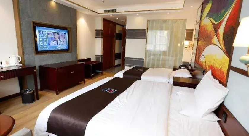 Bed in PAI Hotel·Changchun Jilin DaLu Bed in PAI Hotel·Changchun Jilin DaLu